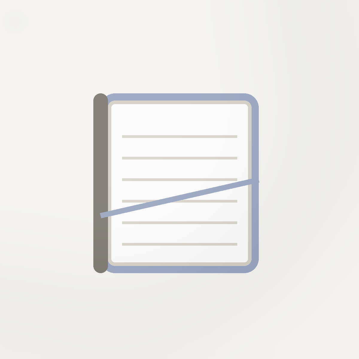 Hardcover Notebook, a lay-flat hardcover notebook
